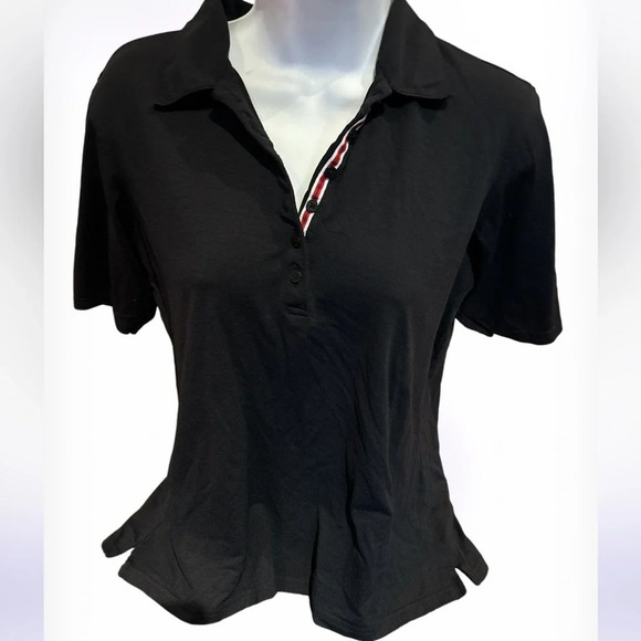 Gordon Cooper Navy Blue Golf Short-sleeve Shirt  Sz L - Picture 1 of 10